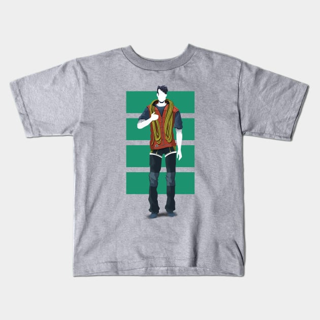 rope friend Kids T-Shirt by gripclimbing